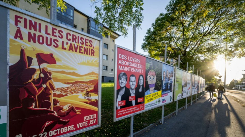 Vers une victoire de la droite populiste anti-UE aux l&eacute;gislatives suisses