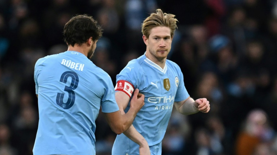 Coupe d'Angleterre: City f&ecirc;te le retour de De Bruyne, West Ham et Nottingham accroch&eacute;s