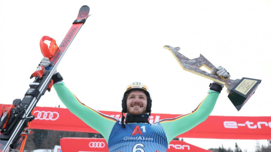 Ski: l'Allemand Linus Strasser domine les favoris sur le slalom de Kitzb&uuml;hel