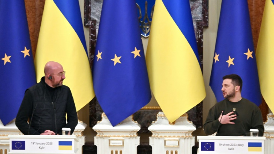Nouvelles promesses d'aide occidentales &agrave; l'Ukraine &agrave; la veille d'une importante r&eacute;union  