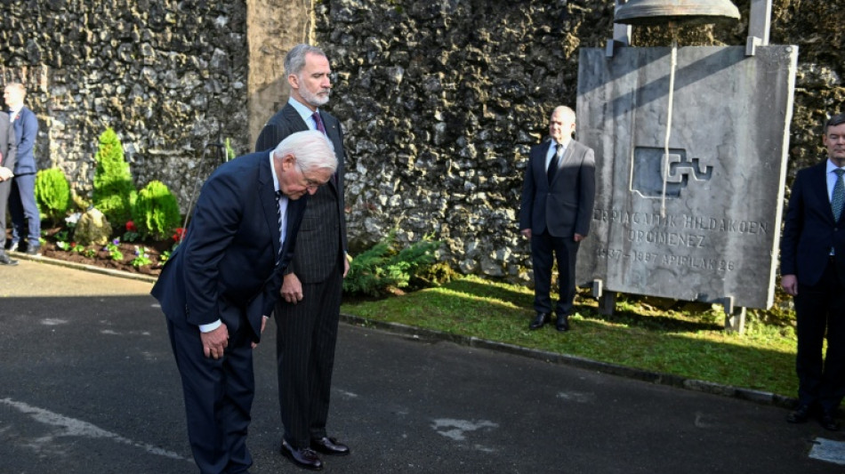 El presidente alem&aacute;n homenajea en Guernica a las v&iacute;ctimas del bombardeo nazi de 1937