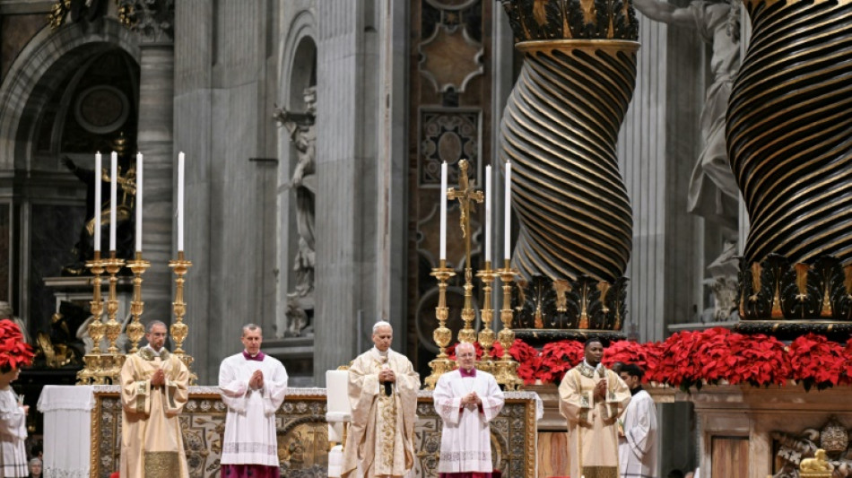Pope Leo condemns 'open wounds' of war in first Christmas homily