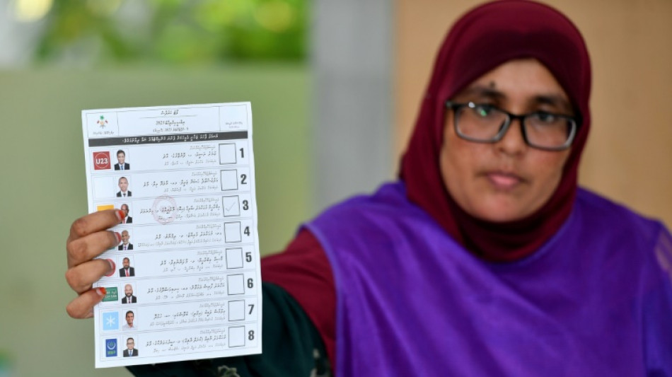 Pr&eacute;sidentielle aux Maldives: le pr&eacute;sident arrive second