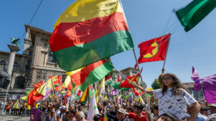 Kurdes : manifestation pour les 100 ans du Trait&eacute; de Lausanne 