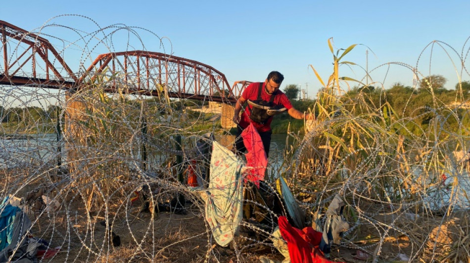 "Sommes-nous en s&eacute;curit&eacute;?" s'interrogent les migrants v&eacute;n&eacute;zu&eacute;liens &agrave; leur arriv&eacute;e aux Etats-Unis