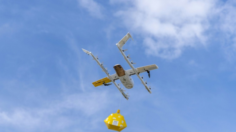 Les livraisons par drone apparaissent dans le ciel am&eacute;ricain
