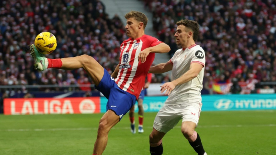 Espagne: l'Atl&eacute;tico bat S&eacute;ville en match en retard et grimpe sur le podium