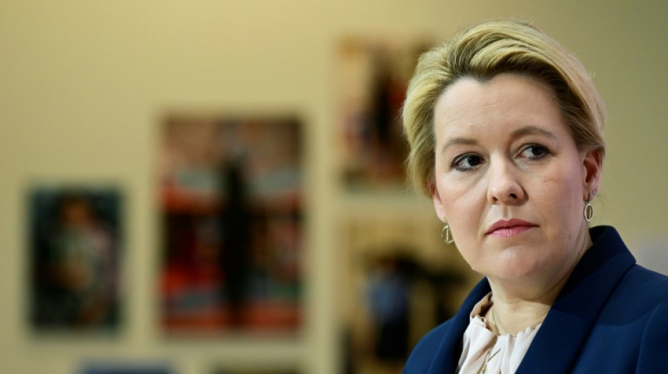 Tatverd&auml;chtiger nach Angriff auf Berliner SPD-Politikerin Giffey identifiziert