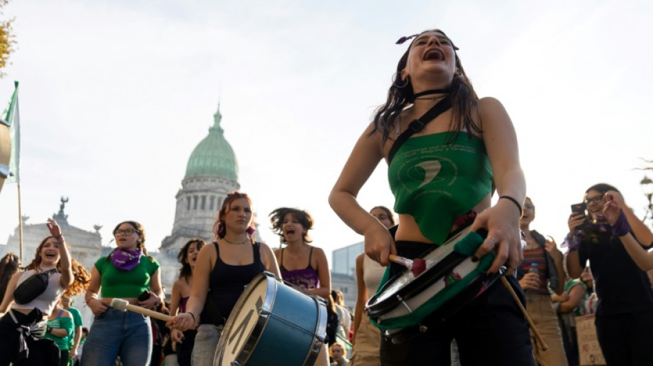 En Argentine, la marche annuelle contre les violences machistes marqu&eacute;e par un r&eacute;cent f&eacute;minicide