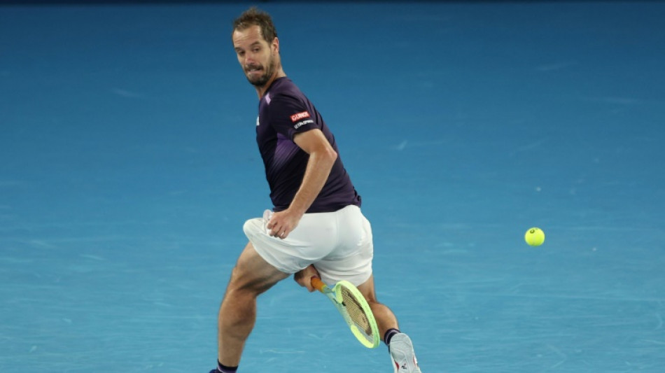 Open d'Australie: Gasquet r&eacute;siste un set, puis Alcaraz le souffle