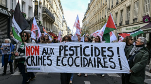 A Paris, une manifestation bruyante pour d&eacute;noncer les pesticides qui font taire la nature