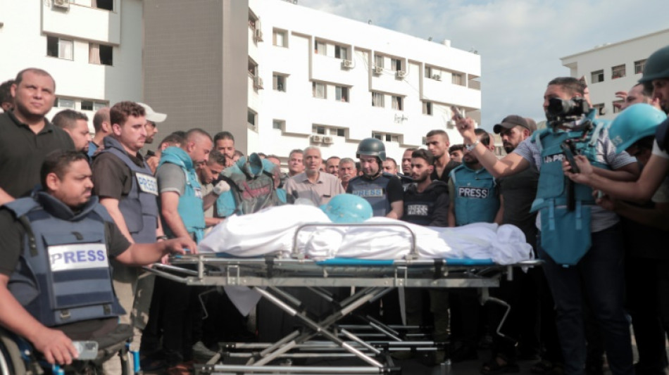 Cuatro periodistas palestinos murieron en bombardeos israel&iacute;es en Gaza 