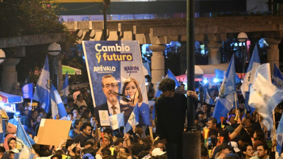Guatemala: le candidat surprise de la pr&eacute;sidentielle remporte le scrutin