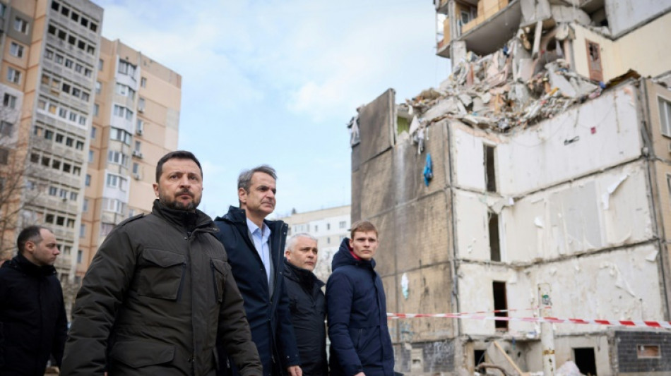 Ukraine hits behind front lines as Odesa blasts rock Greek PM visit