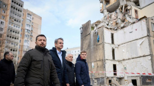 Ukraine hits behind front lines as Odesa blasts rock Greek PM visit