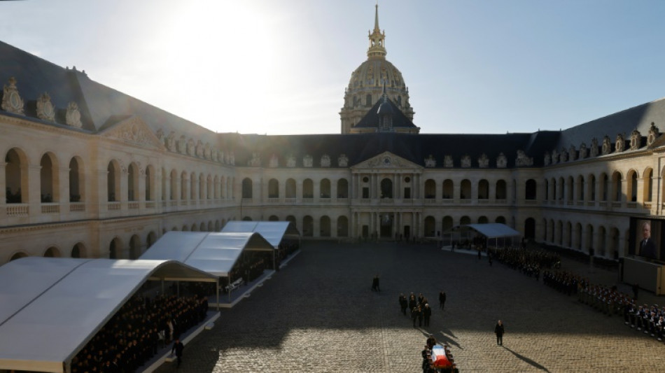 Frankreich gedenkt der 42 franz&ouml;sischen Opfer des Hamas-Angriffs vom 7. Oktober