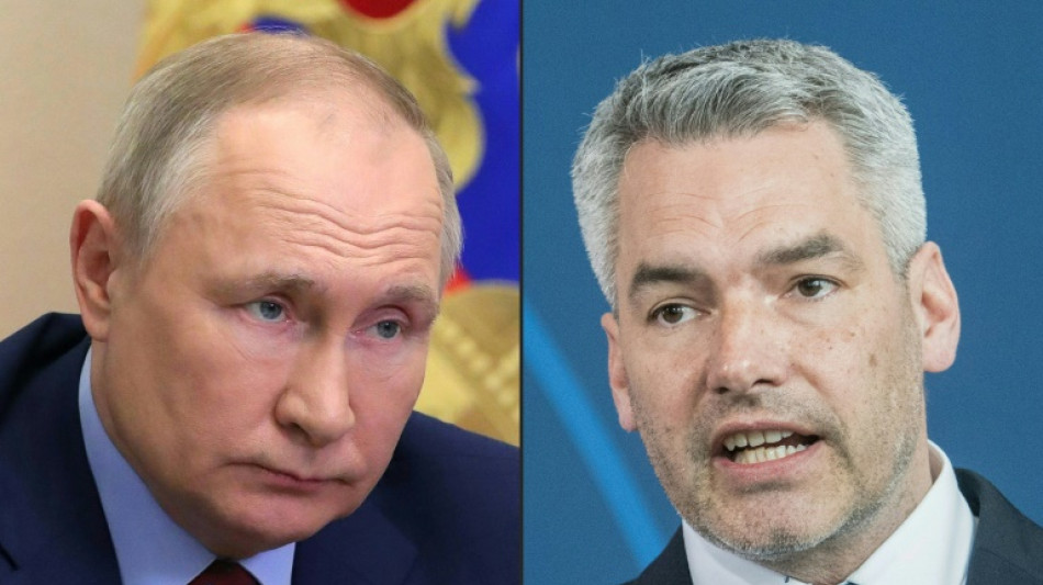 &Ouml;sterreichs Kanzler f&uuml;hrt in Moskau "offenes und hartes" Gespr&auml;ch mit Putin
