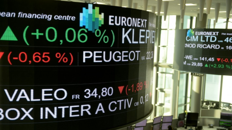 La Bourse de Paris termine en l&eacute;g&egrave;re baisse &agrave; 6.780,67 points