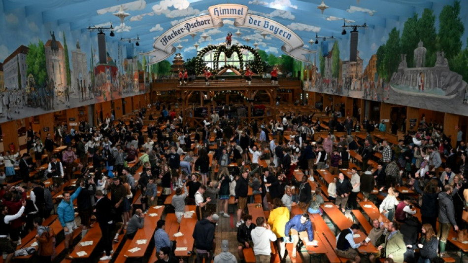Ouverture de la F&ecirc;te de la Bi&egrave;re &agrave; Munich apr&egrave;s deux ans d'abstinence