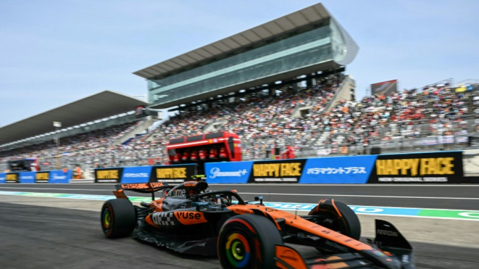 Norris fastest in McLaren 1-2 as fires again disrupt Japan GP practice