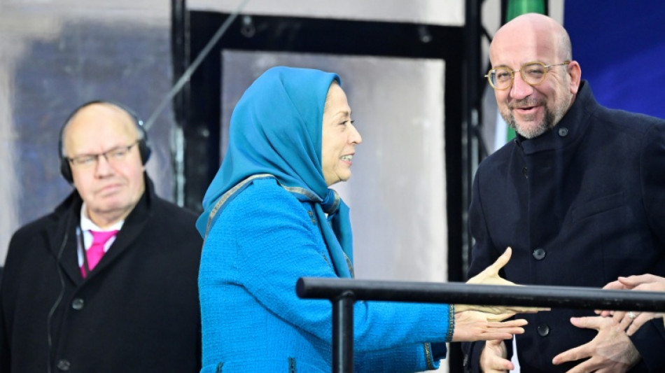 Demonstrators in Berlin call for fall of Iran's Islamic republic