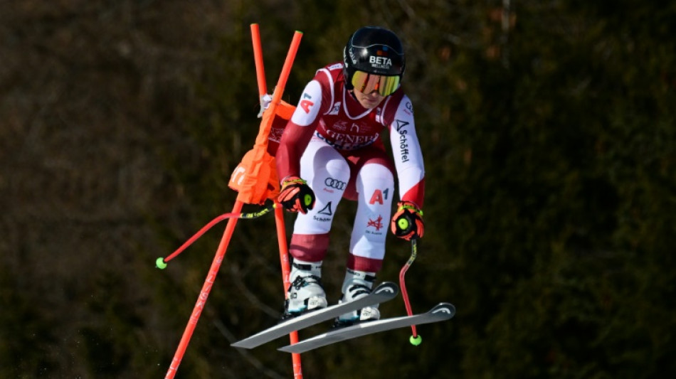 Ski alpin: Venier remporte la 1&egrave;re descente de Cortina, inqui&eacute;tudes pour Shiffrin