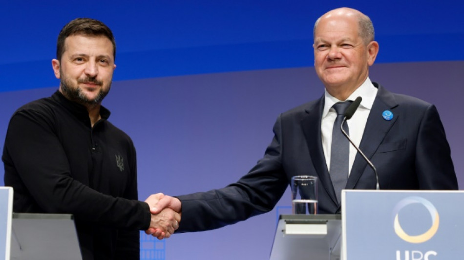 Selenskyj dankt Deutschland f&uuml;r Waffen - und erwartet weitere Systeme