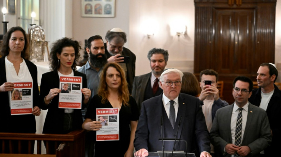 Steinmeier ruft bei Besuch von Synagoge zu Solidarit&auml;t mit J&uuml;dinnen und Juden auf