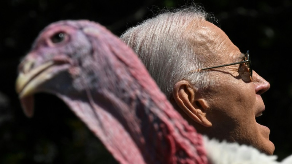 "Mant&eacute;n la calma", dice Biden en &uacute;ltimo indulto del pavo