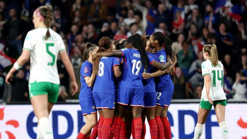 Foot/Euro-2025: les Bleues se rel&egrave;vent contre l'Irlande 