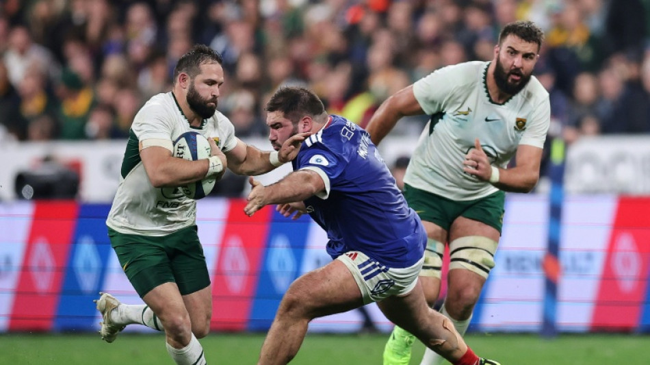 XV de France: face aux Springboks, les piliers ont tremblé