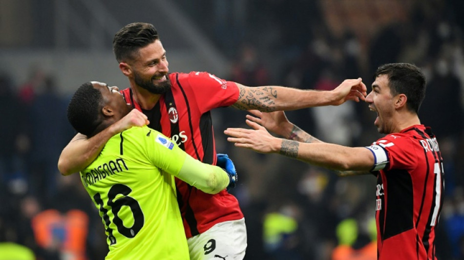 Bleus, objectif Mondial: Giroud et Maignan r&egrave;gnent sur le derby de Milan