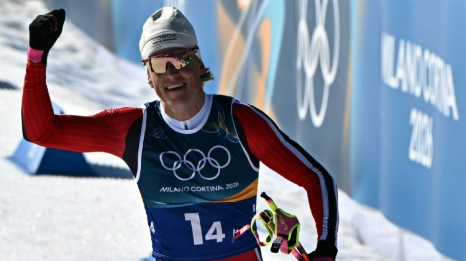 Norwegian cross-country skier Klaebo wins a Winter Olympics record ninth gold 