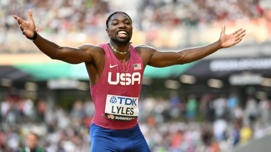 Athl&eacute;tisme: Lyles et Kipyegon parmi les athl&egrave;tes r&eacute;compens&eacute;s pour leur superbe saison
