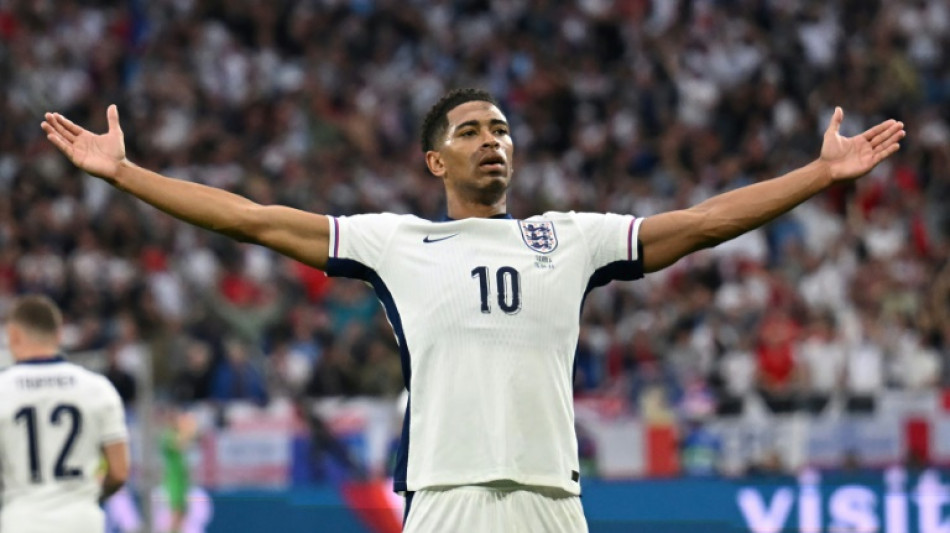 Inglaterra vence S&eacute;rvia (1-0) com gol de Bellingham na estreia na Euro-2024