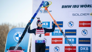 Biathlon: Vittozzi s'impose et fond sur Tandrevold, Jeanmonnot 2e du sprint &agrave; Canmore