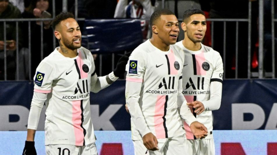 L1: Mbapp&eacute; et Neymar voient triple, Rennes double Marseille