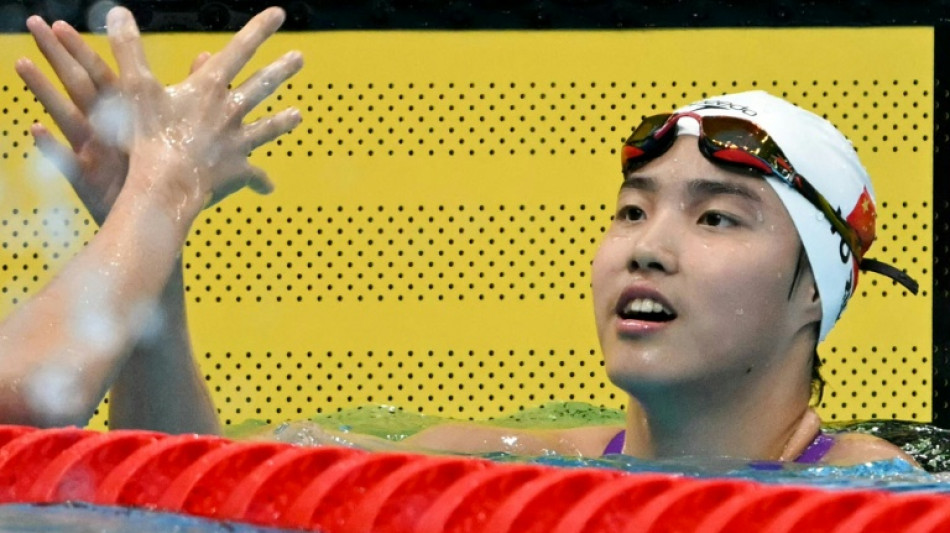 Swim sensation Yu, 13, set for Olympic take-off after golden Asian Games