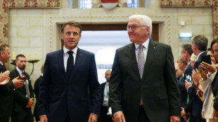 Frankreichs Pr&auml;sident Macron mit Westf&auml;lischem Friedenspreis ausgezeichnet