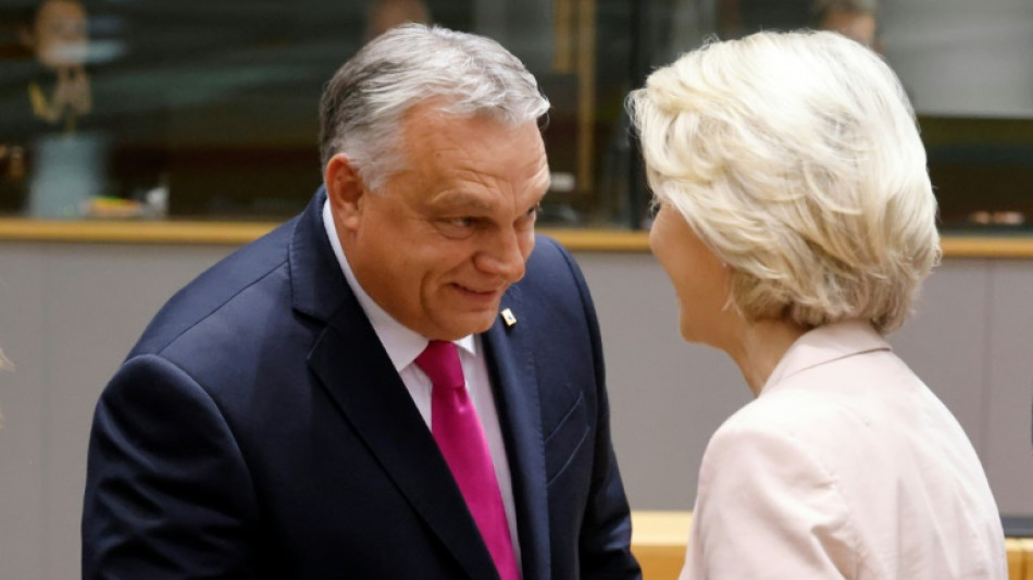 L'UE d&eacute;bloque 10 milliards pour la Hongrie avant un sommet sous tension