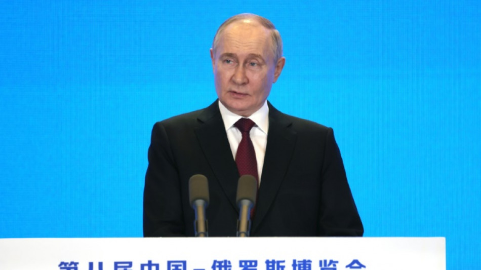 Putin wirbt bei Besuch in China f&uuml;r engere Wirtschaftsbeziehungen zu Peking