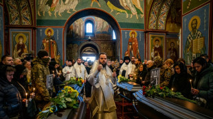 Hundreds mourn Ukrainian saboteurs killed in Russia