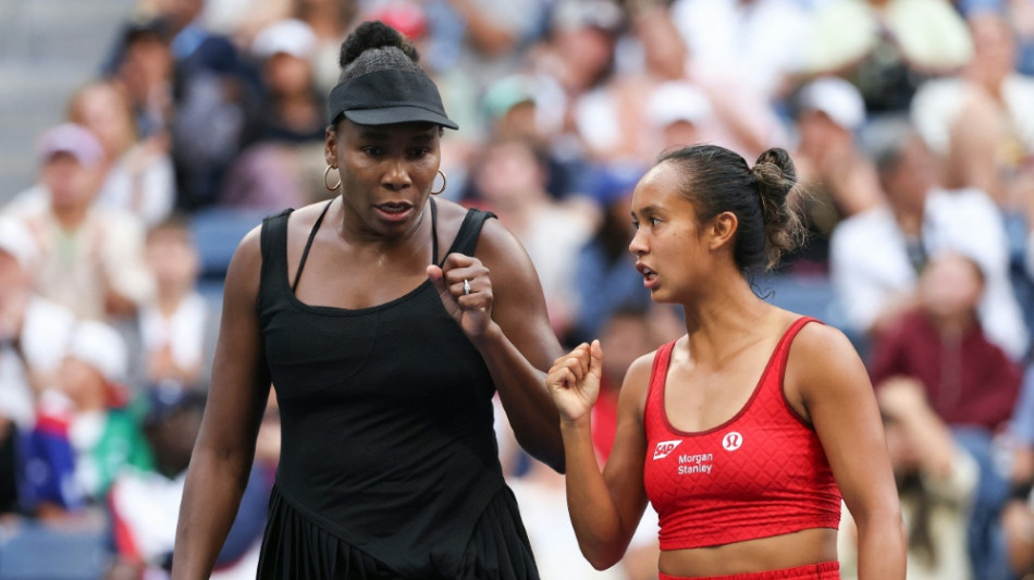 US Open: Aus f&uuml;r Williams im Doppel-Viertelfinale