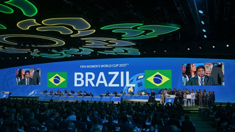 Congr&egrave;s Fifa: le Mondial f&eacute;minin 2027 attribu&eacute; au Br&eacute;sil, premier d&eacute;bat sur Gaza