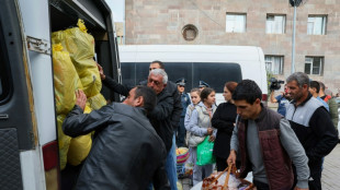 Apr&egrave;s la capitulation du Nagorny Karabakh, l'exode des habitants