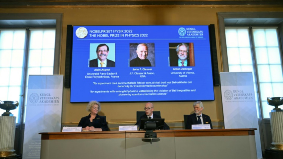 Physik-Nobelpreis geht an Quanten-Forscher aus Frankreich, den USA und Österreich