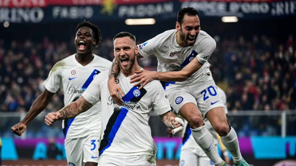 Italie: l'Inter accroch&eacute; par le Genoa, match nul &eacute;galement entre Naples et Monza