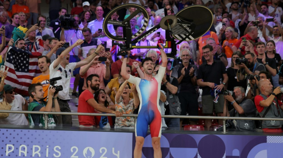 Cyclisme sur piste: Benjamin Thomas lib&egrave;re la piste et la France