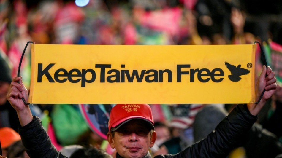 &Uacute;ltimos m&iacute;tines de campa&ntilde;a en la v&iacute;spera de presidenciales cruciales en Taiw&aacute;n