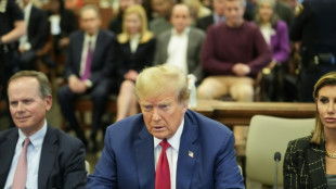Inszenierung als Justizopfer: Trump h&auml;lt weitere Wutrede vor Gericht